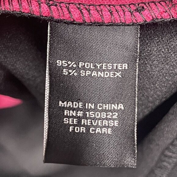 Zoë+Phoebe Womens Diagonal Stripe Colorblock Dress Black & Pink L XL - Picture 4 of 8